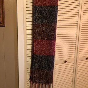 Torrid brand Color Block Scarf with Fringe!
